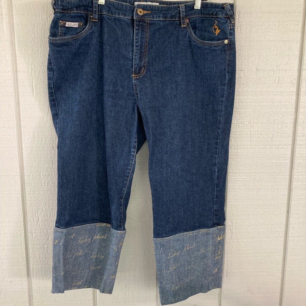 Baby Phat cropped jeans